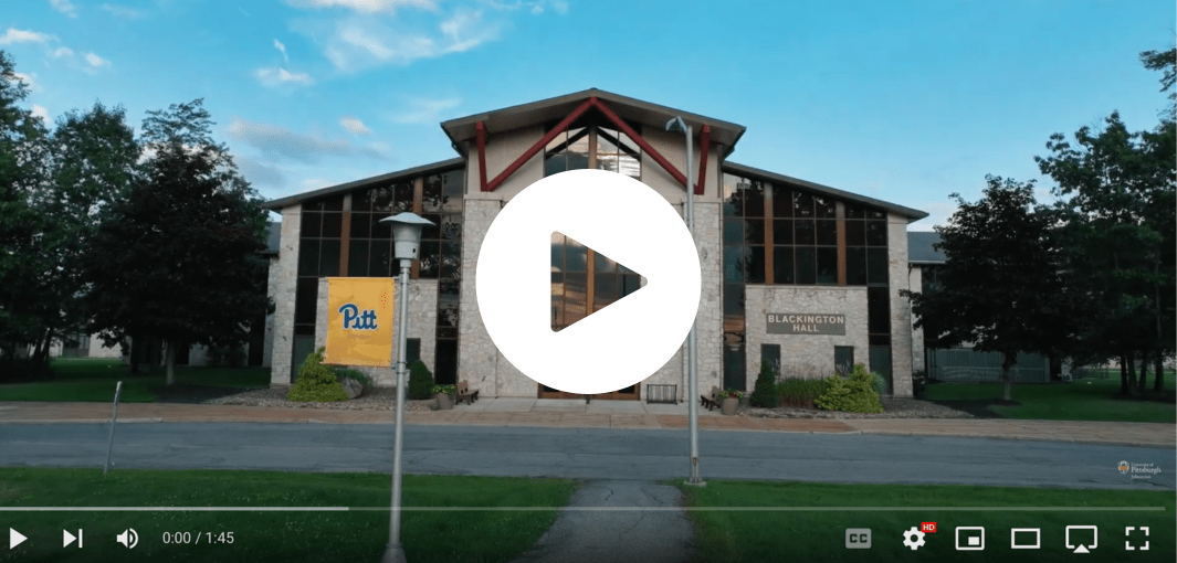 About PittJohnstown University of Pittsburgh Johnstown University